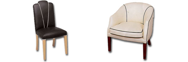 Waldorf Chair & Art Deco Dining Chair