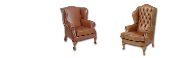 Chippendale & Queen Anne Wing Chairs